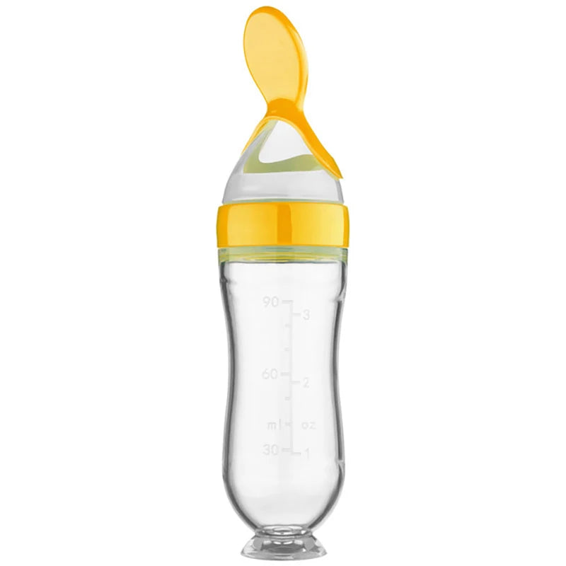 Cuillère doseuse en silicone | EasyBottle™ - bebemerveille.com