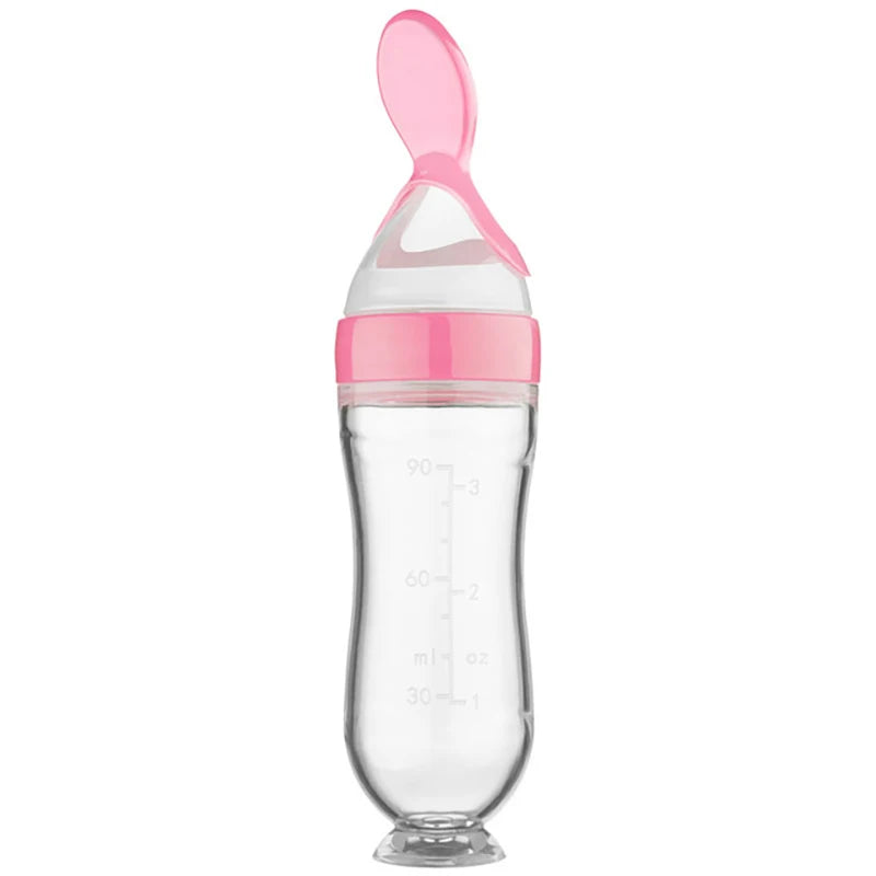 Cuillère doseuse en silicone | EasyBottle™ - bebemerveille.com