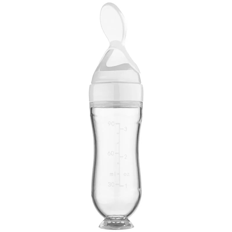 Cuillère doseuse en silicone | EasyBottle™ - bebemerveille.com