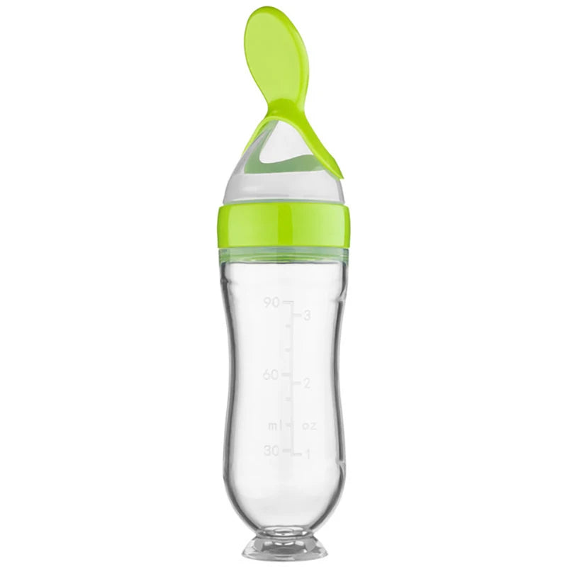 Cuillère doseuse en silicone | EasyBottle™ - bebemerveille.com