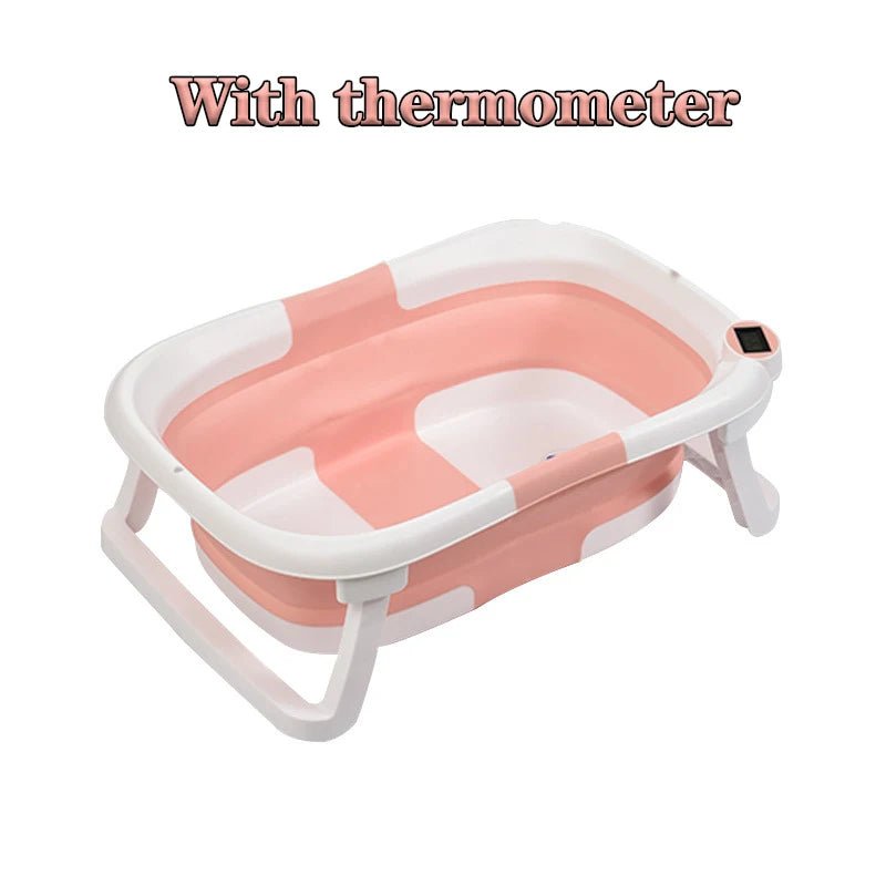 Baignoire pliable pour bébé rose | BabeBaino™ - bebemerveille.com