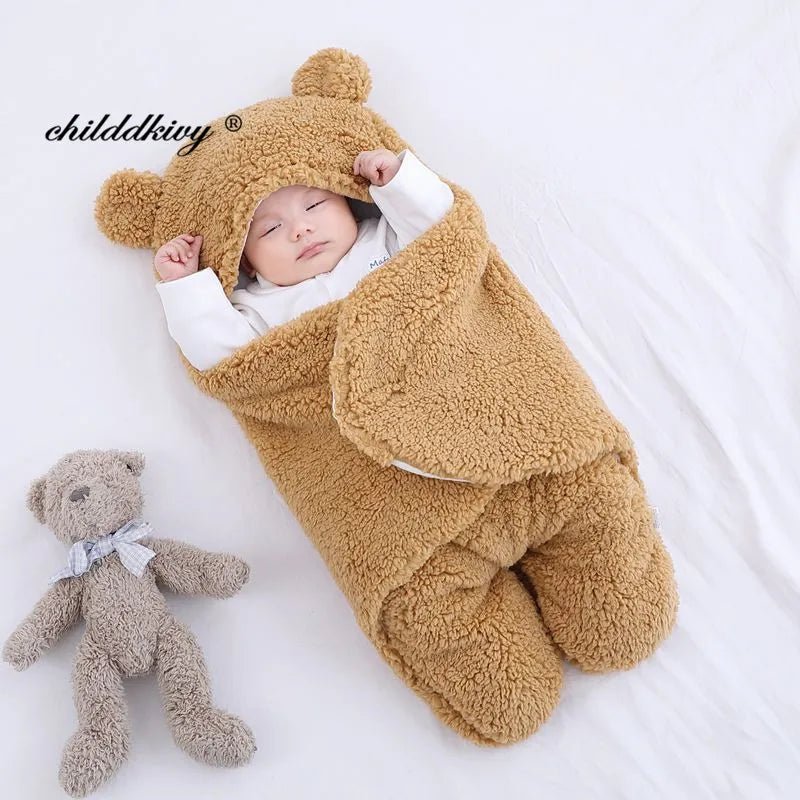 COUVERTURE ENVELOPPANTE DOUCE POUR BEBE 0 A 9 MOIS. - bebemerveille.com