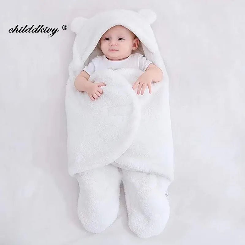 COUVERTURE ENVELOPPANTE DOUCE POUR BEBE 0 A 9 MOIS. - bebemerveille.com