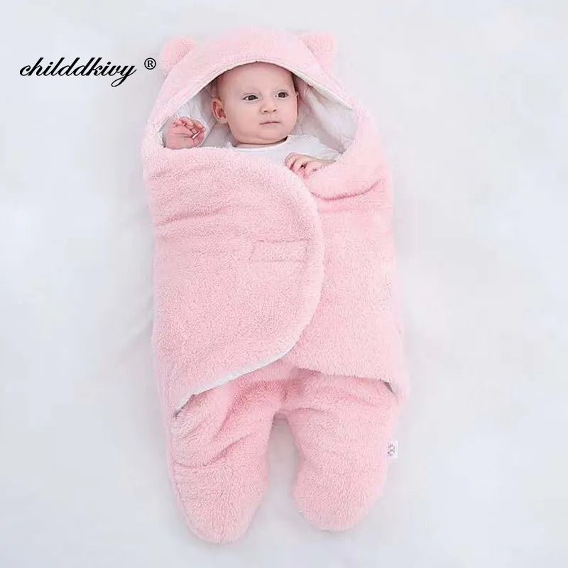 COUVERTURE ENVELOPPANTE DOUCE POUR BEBE 0 A 9 MOIS. - bebemerveille.com