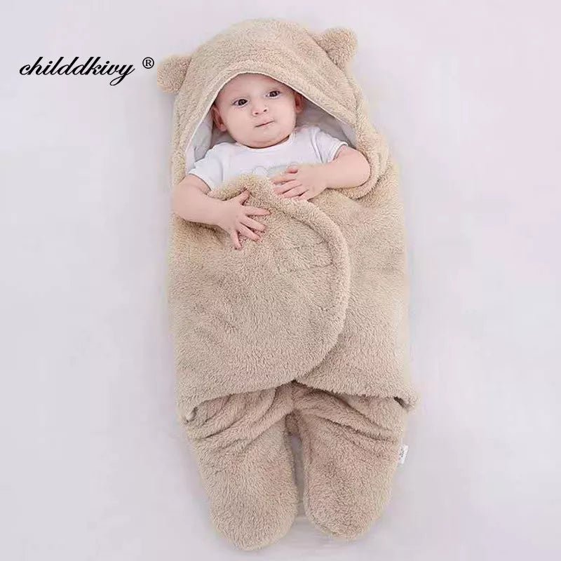 COUVERTURE ENVELOPPANTE DOUCE POUR BEBE 0 A 9 MOIS. - bebemerveille.com