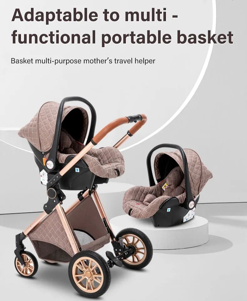 Poussette de Luxe pour Bébé | Poussette Parfaite™ - bebemerveille.com