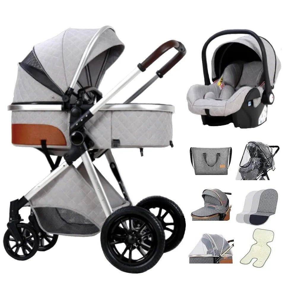 Poussette de Luxe pour Bébé | Poussette Parfaite™ - bebemerveille.com