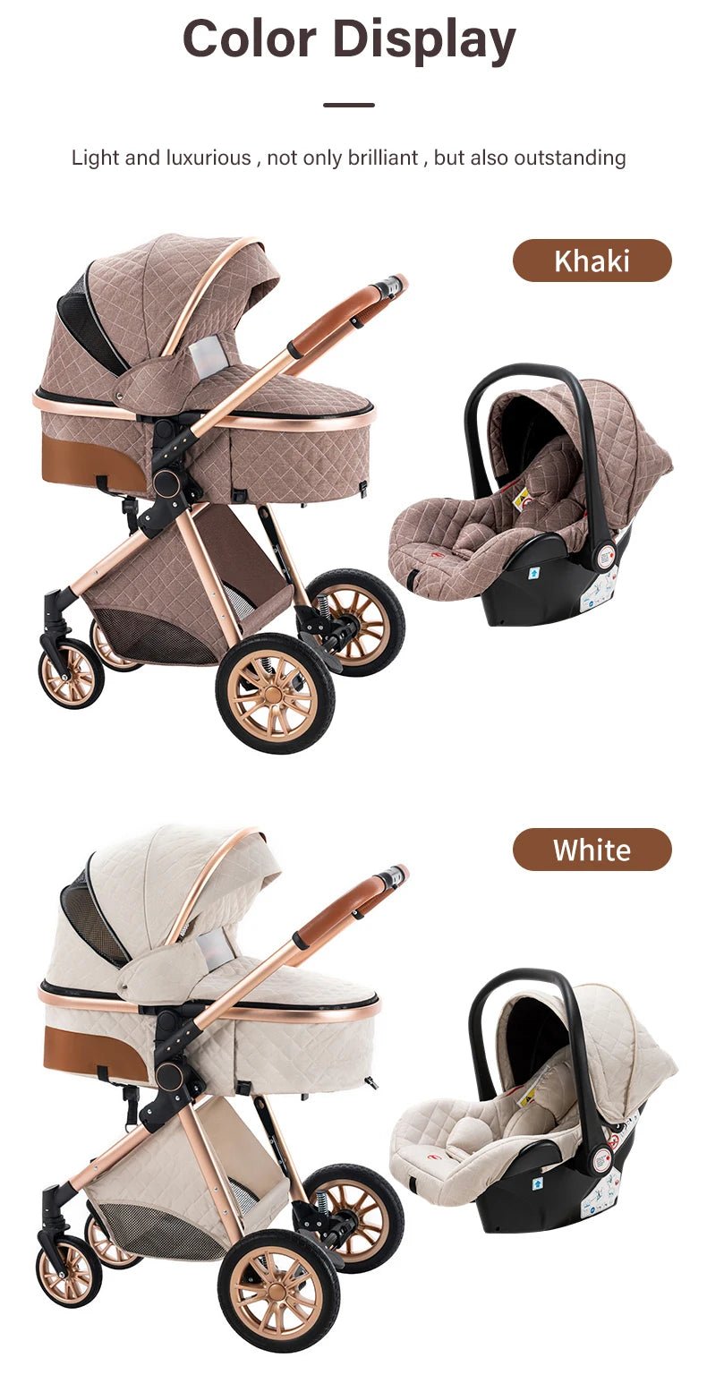 Poussette de Luxe pour Bébé | Poussette Parfaite™ - bebemerveille.com