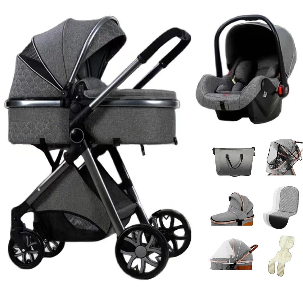 Poussette de Luxe pour Bébé | Poussette Parfaite™ - bebemerveille.com